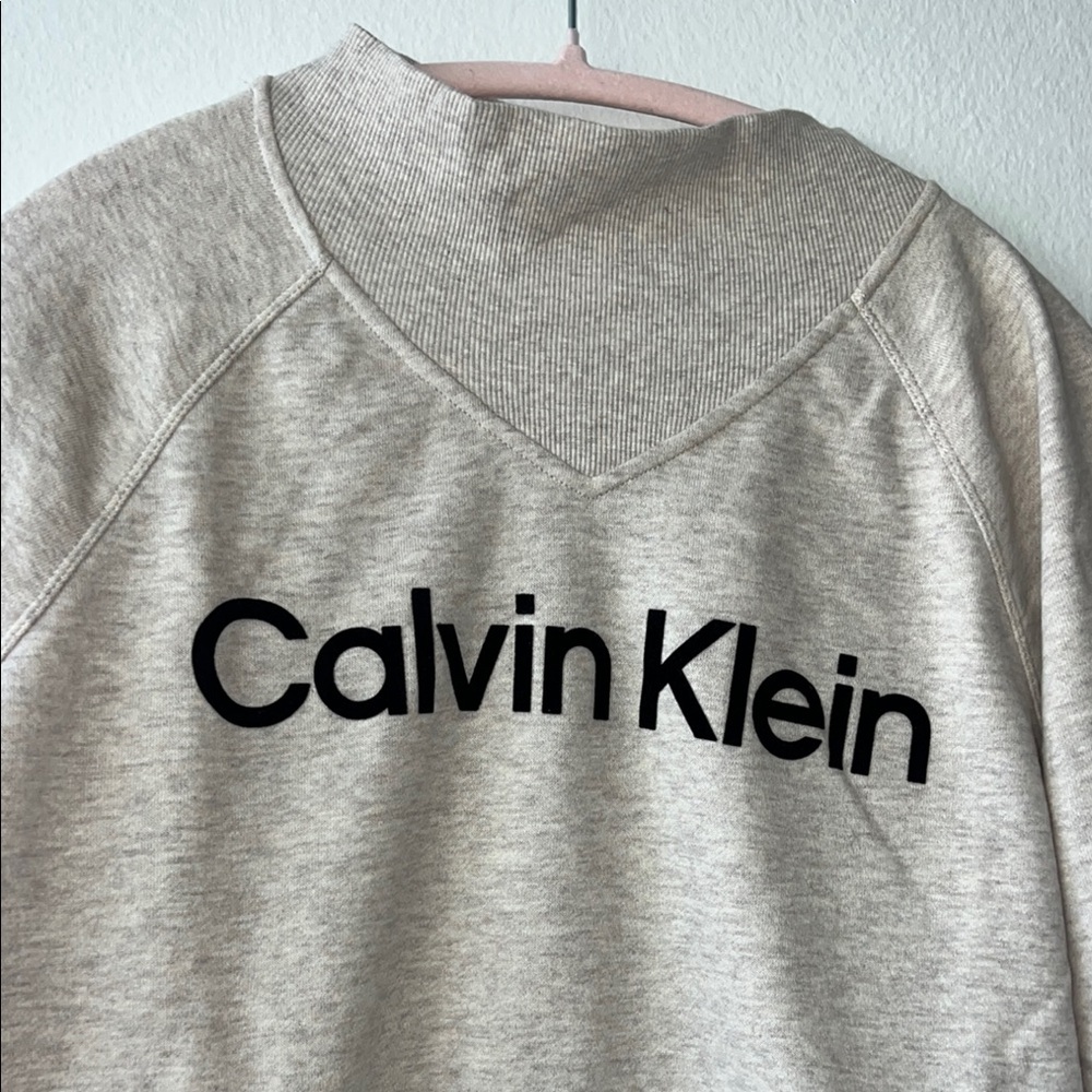 Calvin Klein Heather Gray Pullover